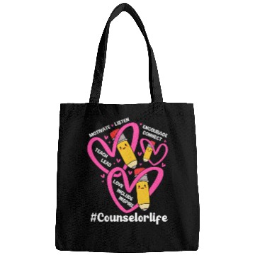 Discover Back To School Counseling School Counselor Life Bags