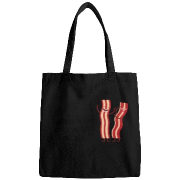Discover Bacon Bliss: Humor Meets Breakfast Art Bags