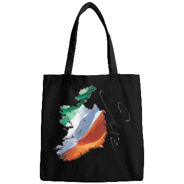 Discover Ireland | Real Flag | Flag Map IR Bags