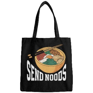 Discover Send Noods Funny Japanese Ramen Noodle Bags