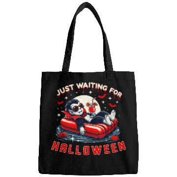 Discover Just Waiting For Halloween Relax Summer Vampire Bags