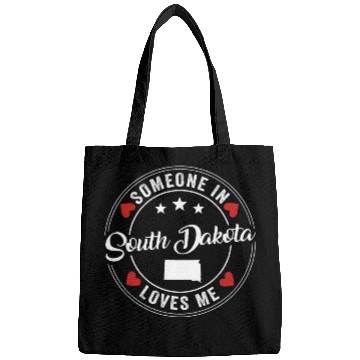 Discover Someone In South Dakota Loves Me Bags