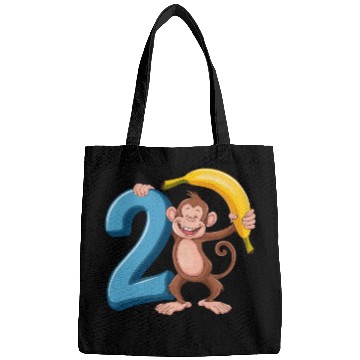 Discover 2nd Birthday Monkey Bags