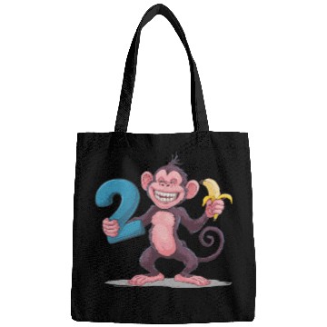 Discover 2nd Birthday Monkey Bags
