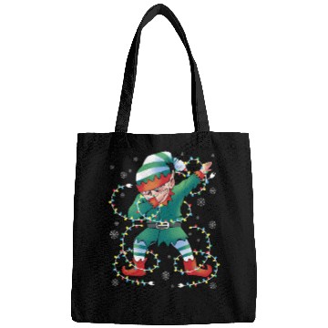 Discover Dabbing Elf Christmas Tree Lights Xmas Family Bags