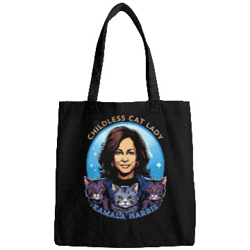 Discover Childless Cat Lady Kamala Harris Bags