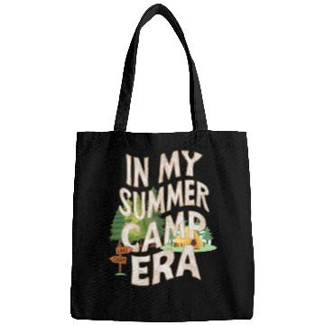 Discover Cute In My Summer Camp Era Groovy Friend Crew Bags