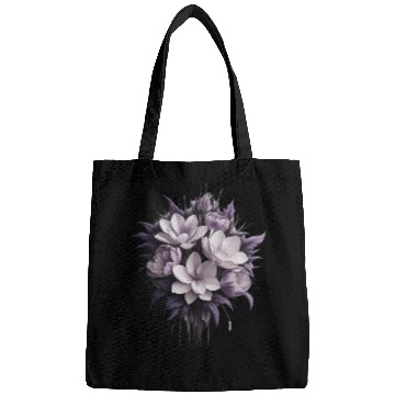 Discover Cute flower purple Bags