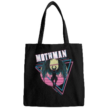 Discover Mothman Retro Vintage Monster Creepy Cryptid Bags