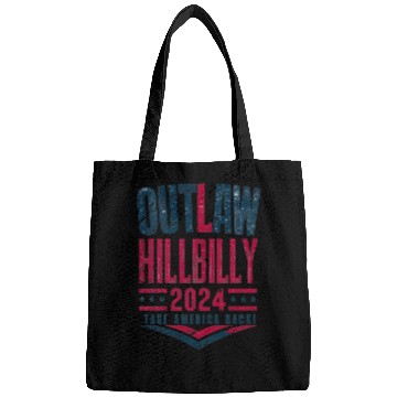 Discover Vintage Elections Outlaw Hillbilly US Flag Bags
