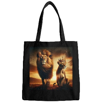 Discover Lions and Crowns Bags