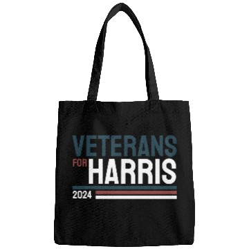 Discover Veterans For Kamala Harris 2024 Election Bags