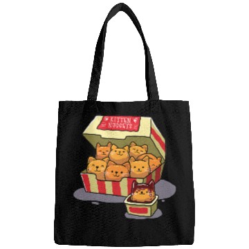 Discover Kitten Nuggets Food Cat Lover Bags