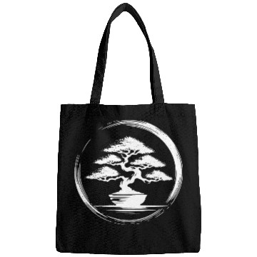 Discover Vintage Japanese Aesthetic Bonsai Tree Bags
