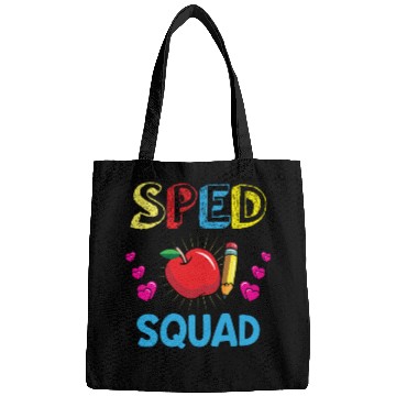 Discover Sped Teacher special education teacher quad Bags