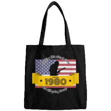 Discover 44th birthday Rocking this planet since 09/1980 Bags