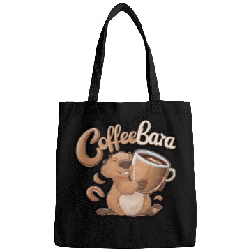 Discover Coffeebara Capybara Coffedrinker Bags