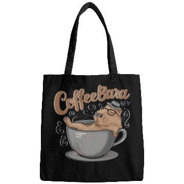 Discover Coffeebara Capybara Coffedrinker Bags