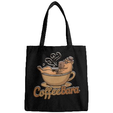 Discover Coffeebara Capybara Coffedrinker Bags