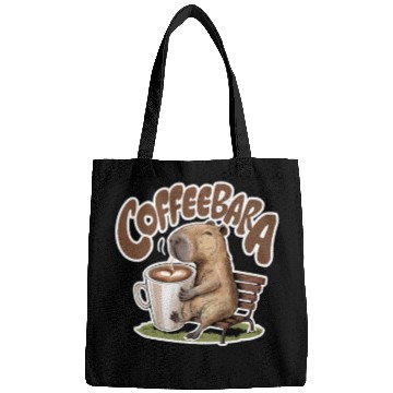 Discover Coffeebara Capybara Coffedrinker Bags