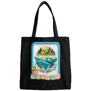 Discover I love my Planet , cute design Bags