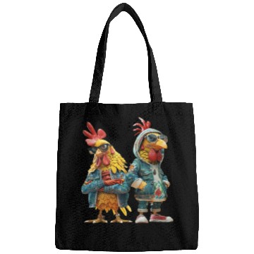 Discover Chickens looking cool in trendy Bags
