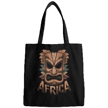 Discover African Tribal Mask Bags