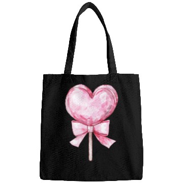 Discover Lollipop with a pink bow Bags