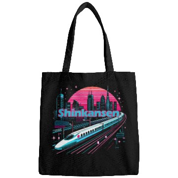 Discover Shinkansen Japan Train bullet Bags