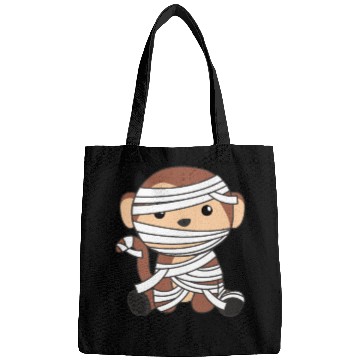 Discover Monkey Mummy Pumpkin Monkeys Happy Halloween Bags