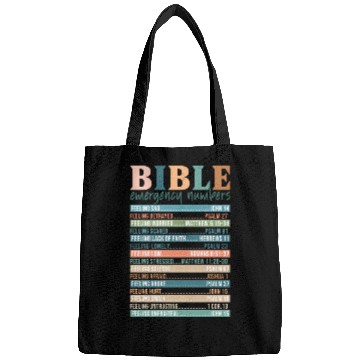 Discover Bible Emergency Numbers Bags