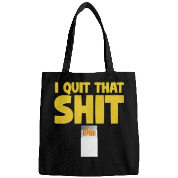 Discover I Quit That Shit Funny Non-Smoker Vaping Bags