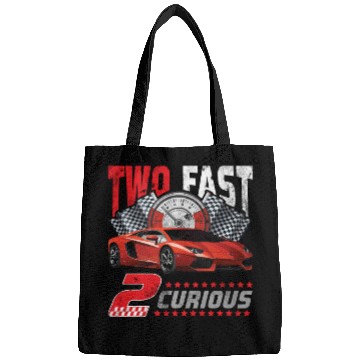 Discover Two Fast 2 Curious Racing 2nd Birthday Bags