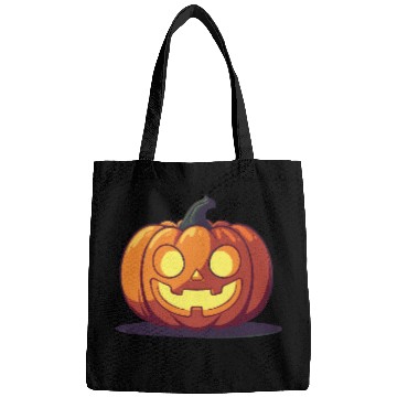 Discover Happy Jack-o'-Lantern Pumpkin Bags