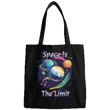Discover Space Is The Limit Motivational Bags