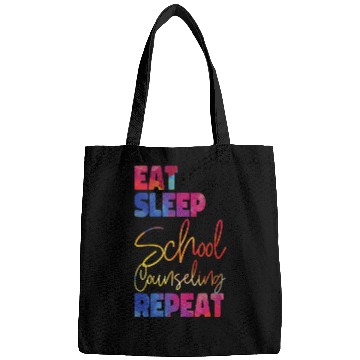 Discover School Counselor Watercolor Eat Bags