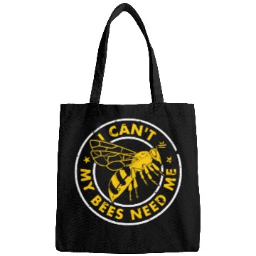 Discover Beekeeper Funny I Cant My Bees Need Me Beekeeping Bags