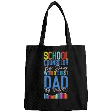 Discover School Counselor Dad School Bags