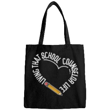 Discover School Counselor Heart Living That Bags