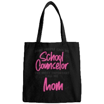 Discover School Counselor Mom Some People Bags