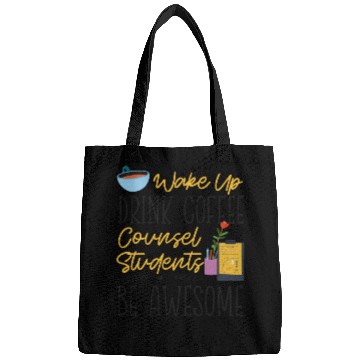 Discover School Counselor Coffee Wake Up Bags