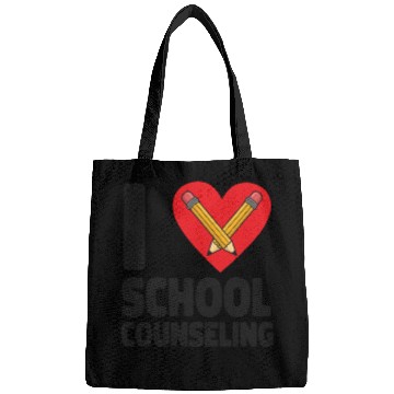 Discover School Counselor Heart I (Heart) Bags