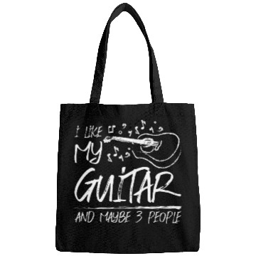 Discover I like my guitar and maybe 3 people Bags
