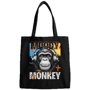 Discover Moody Monkey | Funky Headphones Bags