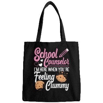 Discover School Counselor Pun Cookie School Bags
