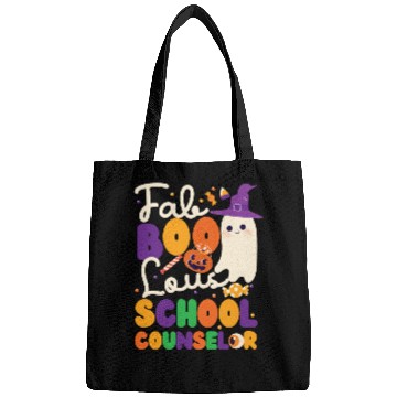 Discover School Counselor Halloween Ghost Bags