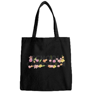 Discover School Counselor Flower Floral Bags