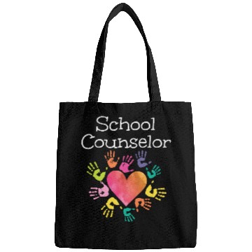 Discover School Counselor Heart Bags