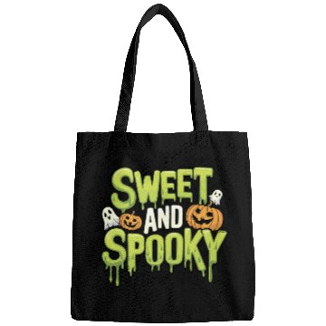 Discover Sweet and Spooky - Sweet Halloween Saying Bags