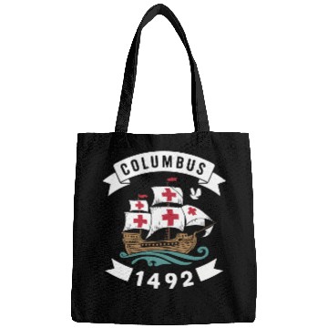 Discover Columbus Day Christopher Columbus Italian American Bags